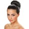 Beauty Magic Hair Styling Buns - 2 Piece Perfect Donut Chignon Bun Maker Clip Hair Curler Styler Accessory 2 Small (Black)