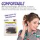 Hair Pins - Plastic, U-shaped Magic Grip Hairpins, Strong Durable Pins For Fine, Thick &amp; Long Hair, Hair Styling Accessories, Set of 10 (Black)