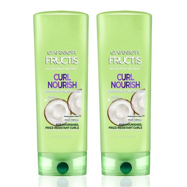 Garnier Hair Care Fructis Triple Nutrition Curl Nourish Conditioner, 12 Fluid Ounce (Packaging May Vary), 2 Count