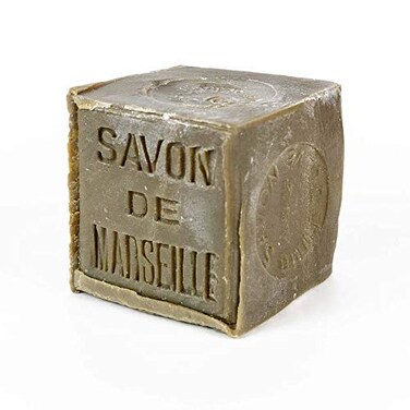 Authentic Marseille soap Handcrafted 1kg 72% olive oil - Cube Savon de Marseille Traditional 1kg 72% Huile d'olive