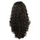 Mxangel Long Curly Lace Front Synthetic Wig Brown Heat Resistant Wig Natural
