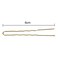 300 Bun Hair Bobby Pins U Shaped Pin Hair Grips to Clip Ballet Hair Net for Women 6 CM/2.3 inch Golden