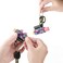 6 Pack Lip Balm Holder, Compact Clip-On Lipstick Holder Premium Release Clip Neoprene Sleeve Lip Balm with Clip Fits Most Standard Lip Balm