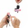 6 Pack Compact Clip-On Lipstick Holder Premium Release Clip Neoprene Sleeve Lip Balm with Clip Fits Most Standard Lip Balm (Colored Whale)