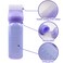 ELANE 4PCS Hair Oil Applicator Bottles - Root Comb Bottles for Scalp Oil and Hair Oiling, 6oz (2 Pink + 2 Purple)