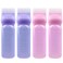 ELANE 4PCS Hair Oil Applicator Bottles - Root Comb Bottles for Scalp Oil and Hair Oiling, 6oz (2 Pink + 2 Purple)