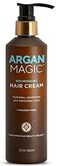 Argan Magic Nourishing Hair Cream - Hydrates, Conditions, and Eliminates Frizz for All Hair Types   Seals in Shine   Made in USA, Paraben Free, Cruelty Free (8.5 oz)