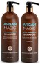 Argan Magic Ultra Nourishing Shampoo - Argan Oil and Antioxidants to Nourish and Restore Damaged and Over-Processed Hair Types   Made in USA, Paraben Free, Cruelty Free (32 oz, 2 Pack)