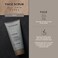Blackstone Men's Grooming 2-in-1 Facial Scrub &amp; Shave Gel with Vitamin E &amp; Peppermint - Cleanse &amp; Exfoliate   Hydrates Skin After Shaving   Paraben &amp; Cruelty Free   USA Made, Sandalwood (6 oz)