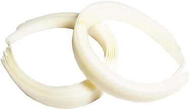 Q-YO DIY Bulk Plain Craft Plastic Headbands For Girl/Women-Create Individualized and Personalized Hair Accessories (12pc 1" (25mm) Plastic Headbands)