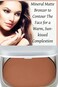 Matte Mineral Face Bronzer Powder (Natural Berry)