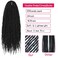 Thin 24 Inch Dreadlock Extensions 0.6 cm Width Natural Black Soft Hippie SE Dreads Synthetic Loc Extensions Handmade Reggae Style Crochet Braiding Hair (black)