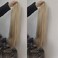 xiweiya Natural Mix Blonde Straight Lace Front Wigs Long Silky Straight Ombre Gold Synthetic Lace Wigs Heat Resistant Fiber for Women 22inch&hellip;