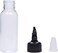 new star tattoo 30ml Empty Tattoo Ink Bottles, 12pcs 1oz Tattoo Twist Cap Plastic Clear Transparent Tattoo Pigment Container Bottle 1oz,30ml Tattoo Squeeze Bottles (12pcs)