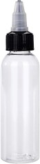 new star tattoo 60ml Empty Tattoo Ink Bottles, 12pcs 2oz Tattoo Twist Cap Plastic Clear Transparent Tattoo Pigment Container Tattoo Accessories Twist Top Bottle 2oz,60ml Tattoo Squeeze Bottles