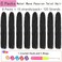 Passion Twist Hair 18 Inch 8 Packs Water Wave Crochet Hair Curly Braiding Hair Long Bohemian Spring Twist Hair For Butterfly Locs Crochet Braids Synthetic Hair Extension (18 Inch (Pack of 8), 1B#)