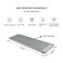 Heat Resistant Travel Mat Pouch for Hair Straighteners, Crimping Irons, Curling Wands, Flat Irons and Hair Styling Tools (1 Pack, Gray)
