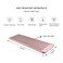Silicone Heat Resistant Travel Pouch for Hair Straighteners, Crimping Irons, Curling Wands, Flat Irons, and Styling Tools (1 Pack, Pink)