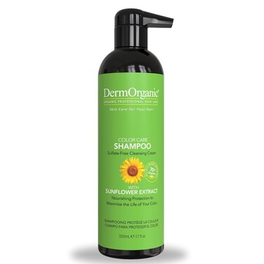 DermOrganic Color Care with Sunflower Anti-Fade Extract - Sulfate-Free - SHAMPOO 17 fl.oz