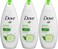 Dove Glowing Ritual Nourishing Secrets Body Wash - 3 Packs x 16.9 Fl.Oz / 500ml Ea