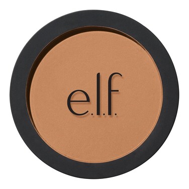 e.l.f. Primer-Infused Bronzer, Long-Lasting, Lightweight &amp; Buildable Powder Bronzer, Delivers A Matte Finish, Vegan &amp; Cruelty-Free, Catching Rays