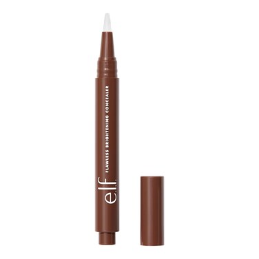 e.l.f. Flawless Brightening Concealer, Illuminating &amp; Highlighting Face Makeup, Conceals Dark Under Eye Circles, Rich 66 C, 0.07 Fl Oz