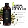 Pursonic 2-Pack Castor Oil (160oz) Cold-Pressed, 100% Pure, Hexane-Free Castor Oil-Moisturizing &amp; Healing, For Dry Skin, Hair Growth - For Skin, Hair Care, Eyelashes