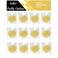 50PCS Hair Nets Invisible Elastic Edge Mesh Bun Hair Nets for Ballet Dance 20" Blonde