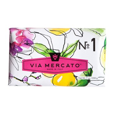 Italian Soap Bar (200 g), No. 1 - Bergamot, Patchouli &amp; Rosewood