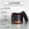Shaving Cream for Men 4 oz, Almond, prevents shaving irritation and razor burn, generates a rich lather for a soft, silky, Smoothest Shave
