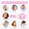 Face Eye Mask Ice Pack for Reducing Puffiness, Bags Under Eyes, Puffy Dark Circles, Migraine,Hot/Cold Pack with Soft Plush Backing (Pink-(1*Eye Mask+1*Face Mask))