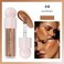Liquid Highlighter Waterproof Long-Lasting Moisturizing Face Liquid Bronzing Highlighter Illuminates Natural Glowing Skin Tone - Liquid Highlighter Makeup for Facial Contouring