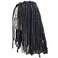 Lydell Twist Hair Crotchet Braids Wigs Synthetic Dreadlocks Braids Hair Wig (Black)