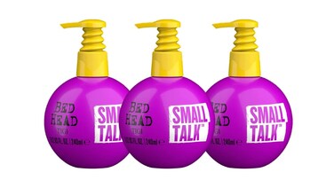 Bed Head TIGI Small Talk Voluminous Hair Thickening Cream - For Fine, Thin &amp; Flat Hair - Premium Thickening Product - 8 oz (3 Pack)