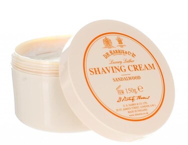 D.R. Harris &amp; Co. Sandalwood Shaving Cream Bowl 150g