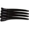 DUCK HAIR CLIPS   BLACK (4PK)