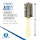 Dynarex 4881 Adult Hair Brush, Ivory, 24 Count