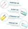 Tweezers for Women Facial Hair - 4 Pack Tweezer Set for Eyebrows Ingrown Hair Removal, Tweezers Kit for Splinter Remover Skin Care Tools, Gifts for Ladies &amp; Girls