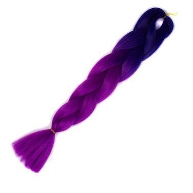 Braiding Hair Extensions Synthetic High Temperature Fiber Twist Braids Hair (purple)