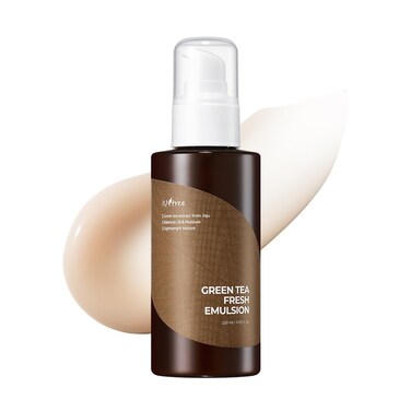 ISNTREE Green Tea Fresh Emulsion 120ml 4.05 fl.oz   Green tea extract from Jeju   Balances Oil &amp; Moisture   Lightweight texture