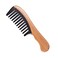Exquisite Handmade Hair Comb Anti Static 100% Natural Green Sandalwood Buffalo Horn Comb Detangling Comb for Women,Men,Thick,Fine, Curly,Straight,Wavy Hair(Green Sandalwood Buffalo Horn Wide Tooth)