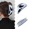 Halloween Hairpin, Funny Big-Mask Ponytail Clip Hair Accessories for Women, Creative Skull Hair Clip, For All Hair Types（2pcs）