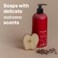 ATTITUDE Liquid Hand Soap, EWG Verified, Plant and Mineral-Based, Vegan Personal Care Products, Apple &amp; Spices, 16 Fl Oz