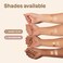 ATTITUDE Oceanly Lightweight Highlighter Stick, Titanium Dioxide-Free, EWG Verified, Plastic-Free, Vegan &amp; Cruelty-free Makeup, Sunset Glow, 0.3 Ounces