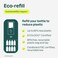 ATTITUDE Liquid Hand Soap, EWG Verified, Plant and Mineral-Based, Vegan Personal Care Products, Lemon Leaves, 135.26 Fl Oz