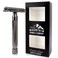 Men's Double Edge Safety Razor - Premium, Heavy Duty Safety Razor, 3 Piece Closed Comb Design For a Closer Shave - Made with Brass &amp; Metal Finish by Rocky Mountain Barber Company