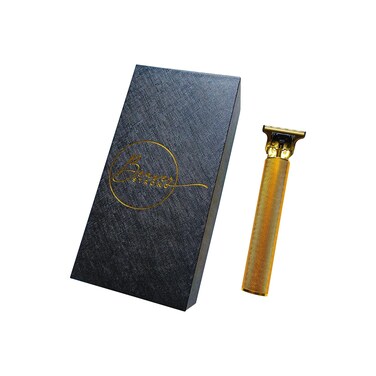 Professional Hair Trimmer for Men, Full Metal Body Electric Hair Trimmer (Gold)