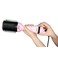 Aria Beauty Pink Marble Blowdry Brush, Lightweight, 3 Adjustable Heat/Speed Settings, Tourmaline Barrel, Convenient Ultra-Long 9' Cord