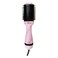 Aria Beauty Pink Marble Blowdry Brush, Lightweight, 3 Adjustable Heat/Speed Settings, Tourmaline Barrel, Convenient Ultra-Long 9' Cord