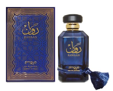Afnan Zimaya Rawaan Eau de Parfum Spray for Unisex, 3.4 Ounce